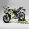 Decal stiker Yamaha R15 v3 livery The Maniac 29 GP + Stiker Velg