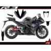 Decal Stiker Yamaha R25 Black Elegant