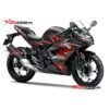 Decal Stiker Kawasaki Ninja 250RR Mono Black Thunder