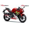 Decal Stiker Kawasaki Ninja 250 RR Mono Red Movistar