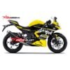 Decal Stiker Kawasaki Ninja 250 RR Mono Yellow WSBK Old