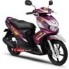 Decal Stiker Yamaha Mio Soul GT Purple