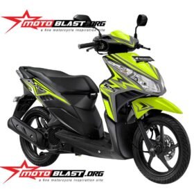 Decal Stiker Honda Vario 110 Techno Silver Yellow Thunder