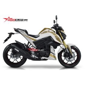 Decal Stiker Yamaha Xabre White Gold