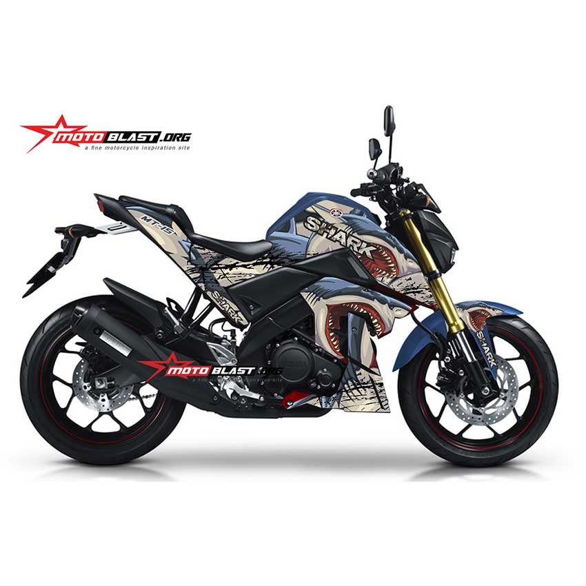 Decal Stiker Yamaha Xabre SHARK