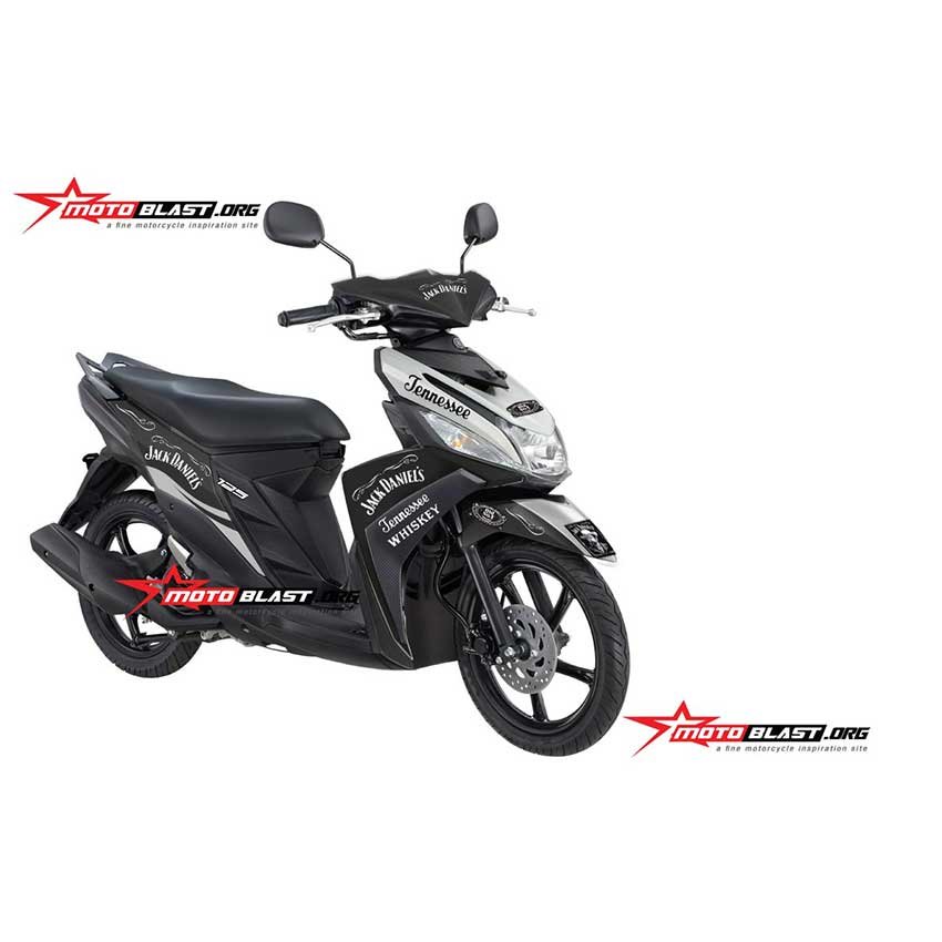 Decal Stiker Yamaha Mio M3 Jack Daniel - Gambar 2