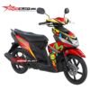 Decal Stiker Yamaha Mio M3 Red SunMoon VR46