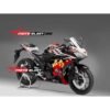 Decal Stiker Yamaha R25 Black ONEPIECE