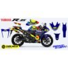 Decal Stiker Yamaha R25 Blue SUNMOON