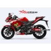 Decal Stiker Yamaha R25 Red Movistar