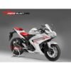 Decal Stiker Yamaha R25 White Elegant