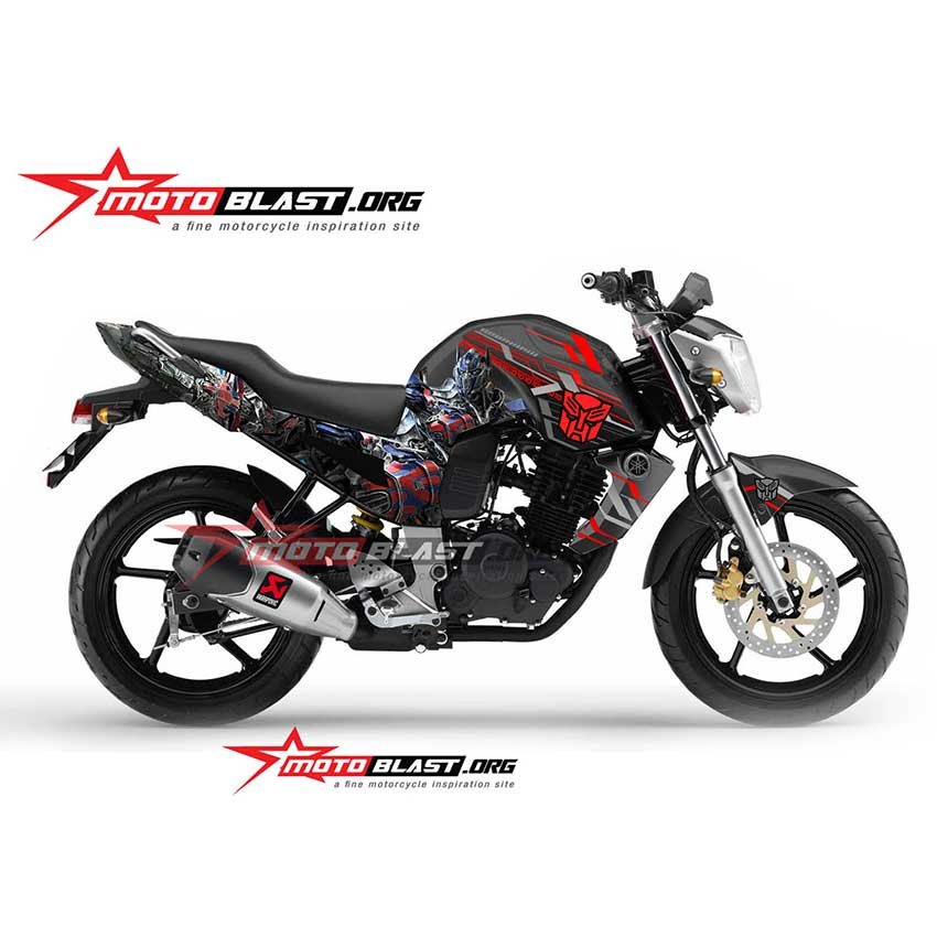 Decal Stiker Yamaha Byson Transformers - Gambar 3