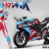 Decal Stiker Yamaha R15 v3 Ultraman Ginga