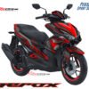 Decal Stiker Yamaha AEROX RED HITECH RACING EDITION + STIKER VELG