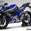 Decal Stiker R15 V3 Yamaha Grave Superbike Livery Blue