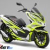 Decal Stiker PCX 150 White Green Shadow + Stiker Velg