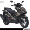 Decal Stiker Yamaha AEROX 155 VVA BLACK PANTHER BROWN