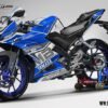 Decal Stiker Yamaha R15 V3 Blue Elegan V.2