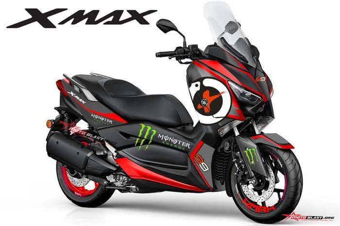 Decal Sticker YAMAHA XMAX 250 LIVERY JL99 FULL BODY