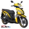 Decal stiker Honda Spacy Retro + Stiker velg