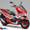 Decal Stiker Honda PCX 150 RED Shadow