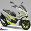 Decal Stiker Honda PCX 150 WHITE ELEGANT LIME