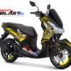 Decal stiker Yamaha Lexi 125 GREY Mr. LEBAH YELLOW