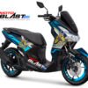 Decal stiker Yamaha Lexi 125 BLUE Mr. LEBAH