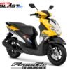 Decal Stiker Yamaha FreeGO Anniversary Yellow