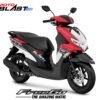 Decal Stiker Yamaha FreeGO Anniversary Red