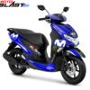 Decal Stiker Yamaha FreeGO Blue Movistar GP