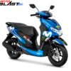 Decal Stiker Yamaha FreeGO Movistar GP Blue Sky