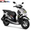 Decal Stiker Yamaha FreeGO Movistar GP White