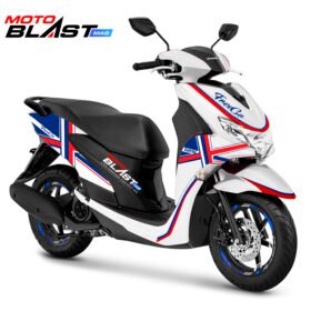 Decal Stiker Yamaha FreeGO RWB BMW STYLE