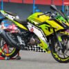 Decal Stiker Honda New CBR150R Isle Of Man TT Green