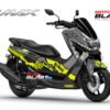 Decal Stiker Yamaha NMAX GREY SHARK