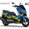 Decal Stiker Yamaha NMAX BLUE SHARK
