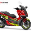 Decal Stiker Honda FORZA 250 RED SHARK
