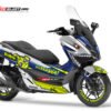Decal Stiker Honda FORZA 250 WHITE SHARK
