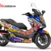 Decal Stiker Honda FORZA 250 SHOEI MOTEGI JAPAN 2018
