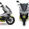 Decal Stiker Honda all New PCX 150 WHITE SHARK