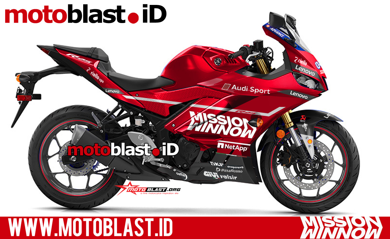 New Design Yamaha R25 Livery Mission Now