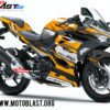 Decal stiker Ninja 250 R FI 2018 Supersport Maxi Yellow