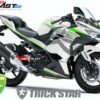 Decal Stiker Ninja 250 R 2018 WHITE TRICKSTAR