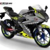 Decal Stiker Suzuki GSX-R150 GREY SHARK FULLBODY + STIKER VELG