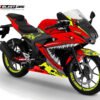 Decal Stiker Suzuki GSX-R150 RED SHARK FULLBODY + STIKER VELG