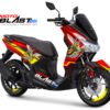 Decal stiker Yamaha Lexi 125 Mr. LEBAH RACING