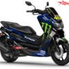 Decal Stiker Yamaha NMAX BLUE MONSTER ENERGY VR46 MOTOGP 2019