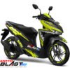 Decal stiker Vario 125 Atau 150 Esp GREENLIME SHARK BLACK