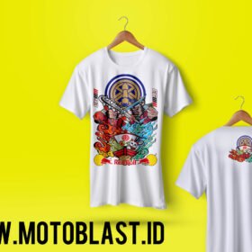 Kaos Motoblast MotoGP SHOEI Marquez White Raifujin Versi 2018